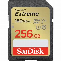 CARD 256GB SanDisk Extreme SDHC 180MB/s