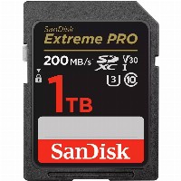 CARD 1TB SanDisk Extreme PRO SDXC 200MB/s