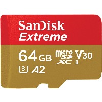 CARD 64GB SanDisk Extreme microSDXC 170MB/s + Adapter
