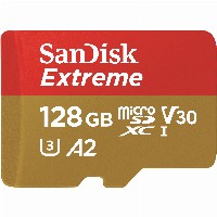 CARD 128GB SanDisk Extreme microSDXC 190MB/s + Adapter