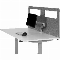BakkerElkhuizen BE Safety Screen Schutzwand Rückseite W180H60 inkl. Acryl-Fenster