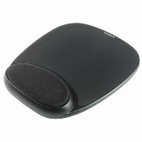 Mauspad Kensington mit Handgelenkpolsterkissen Black