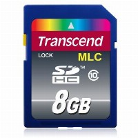 CARD 8GB Transcend SDHC
