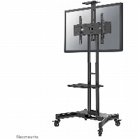 Neomounts NM-M1700BLACK mobiler Bodenständer für Flachbild-Fernseher bis 75″ (191 cm).