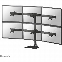Tischhalterung für sechs Flachbildschirme bis 27″ (69 cm) 8KG FPMA-D700DD6 Neomounts