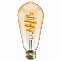Hombli smarte Filament Glühbirne, ST64, E27, CCT, Amber