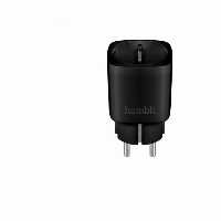 Hombli smarte Steckdose EU, schwarz, 2+1 Promo Pack