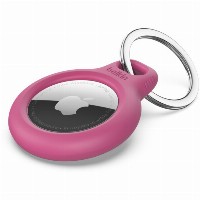Belkin Secure Holder Schlüsselanhänger für Apple AirTag, pink