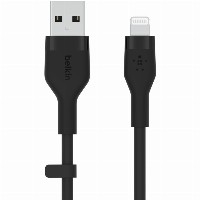 Belkin Flex Lightning/USB-A, Apple zert., 1m, schwarz