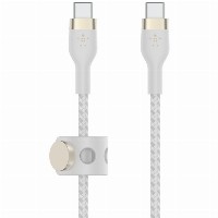 Belkin PRO Flex USB-C/USB-C Kabel, bis 60W, 2m, weiß