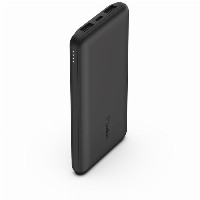 Belkin BOOST CHARGE Powerbank, 10.000mAh 12W, USB-A & -C, blk