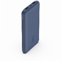 Belkin BOOST CHARGE Powerbank, 10.000mAh 12W, USB-A & -C, blue