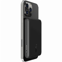 Belkin Magn. drahtlose Powerbank, MagSafe, 2.500 mAh, schwarz