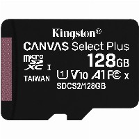 CARD 128GB Kingston Canvas Select Plus microSDXC 100MB/s