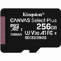 CARD 256GB Kingston Canvas Select Plus microSDXC 100MB/s