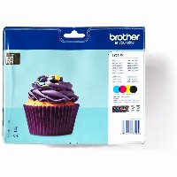 Brother Tinte LC-123 Value Pack (BK/C/M/Y)