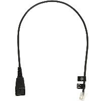 Jabra Anschlusskabel QD auf RJ10 glatt 0,5m