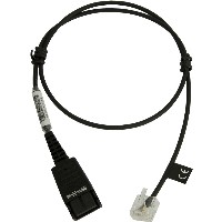 JABRA QD Cord to RJ45 straight 0.5meters for Agfeo ST40