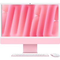 Apple 24-inch iMac with Retina 4.5K display: Apple M4 chip with 8-core CPU and 8-core GPU, 16GB, 256GB SSD - Pink