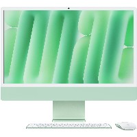 Apple 24-inch iMac with Retina 4.5K display: Apple M4 chip with 10-core CPU and 10-core GPU, 16GB, 512GB SSD - Green
