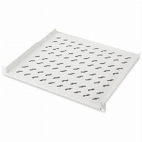 Digitus Fachboden 19″ 1HE 44x482x399mm Festeinbau, bis 15 kg, Farbe Grau (RAL 7035)
