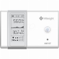 IoT Milesight Indoor Ambience Monitoring Sensor LoRaWAN Temp. Humidity CO2 PIR Light TVOC hPA E-Ink Display