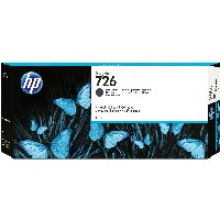 HP 726 original Ink cartridge CH575A matte black standard capacity 300ml 1-pack with Vivera Ink cartridge