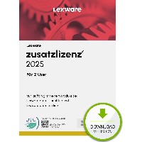 Lexware Zusatzlizenzen 2025 für 2 User - ABO - ESD-DownloadESD