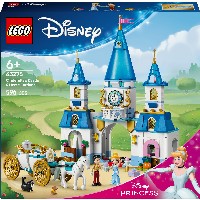 LEGO Disney Princess Cinderellas Schloss und Pferdekutsche 43275