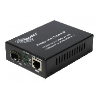 Z ALLNET Medienkonverter PoE (15,4W/30W) auf 1000BASE-SX/LX Single-/ Multimode SFP Mini-GBIC Anschluss ALL-MC202P-SFP1-PoE