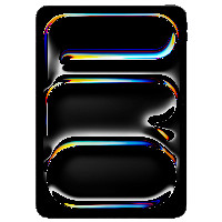 APPLE iPad Pro 28.22cm 11.0Zoll 2TB WiFi Black M4 Chip Ultra Retina XDR Display 2420 x 1668 pixel 264 ppi