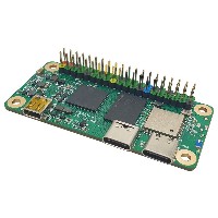 ALLNET Radxa Zero 1GB D1H WLAN, Pin Leiste gelötet, onboard Antenne