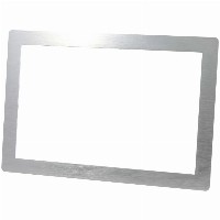 ALLNET Touch Display Tablet 14 Zoll zbh. Blende für Einbaurahmen Silber Schmal