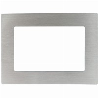 ALLNET Touch Display Tablet 10 Zoll zbh. Blende für Einbaurahmen, silber breit