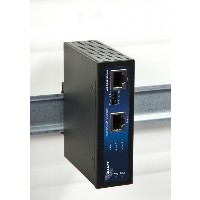 Z ALLNET PoE Injektor Industrial Gigabit / PoE af/at & PoE 60 W(Microsemi) (15,4W/30W/60W) / DIN / Power-Booster / Metallgehäuse / ALL-PI2011BP-60