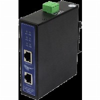 Z ALLNET PoE Injektor Industrial MultiGigabit • PoE BT mit Power-Booster (15,4W/30W/90W) • DIN •ALLNET PoE Injekt Metallgehäuse • ALL-PI2015MGPB-B