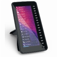 SNOM D7C Tischtelefon Erweiterungsmodul Farbdisplay Black