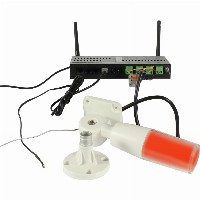 ALLNET MSR zbh. Signal/Warnlampe, Rot/Gelb/Grün/Buzzer einzeln ansteuerbar / FLASH-LIGHT