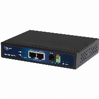 Z ALLNET ISP Bridge Modem VDSL2 mit Vectoring/Point-to-Point Slave-Modem & 2x PoE IEEE802.3at Ports unmanaged ALL-MC116SPV-VDSL2