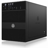 3.5 8cm SATA 4x SATA 3.5″ zu 1x USB 3.0 + 1x eSATA. JBOD ICY BOX