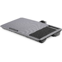 Notebook Desk up to 43.18cm 17Zoll mobile slot mousepad