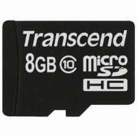 CARD 8GB Transcend Premium MicroSDHC 10MB/s