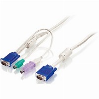 KVM KAB USB/PS2 Level One 5m