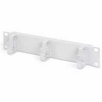 DIGITUS Rangierpanel 1HE 10″ 254mm 3x Ringe grau