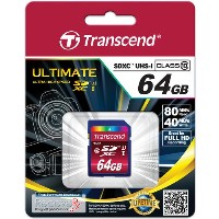 CARD 64GB Transcend SDXC CLASS10 UHS-I CARD