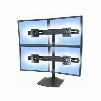 Ergotron DS Series DS100 Quad Monitor Desk Stand
