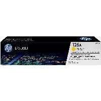 HP 126A original LaserJet Toner cartridge CE312A yellow standard capacity 1.000 pages 1-pack