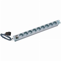 ONLINE USV 19″ Steckdosenleiste 16A Kaltgerätestecker > 9x Schutzkontaktb.