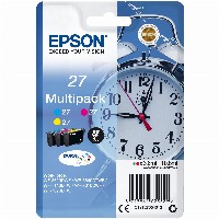 Epson Tinte 27 C13T27054012 3er Multipack (MCY) bis zu 300 Seiten