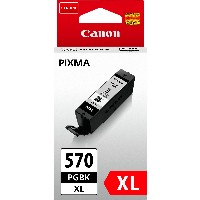Canon Tinte PGI-570PGBK XL 0318C001 Schwarz bis zu 500 Seiten gemäß ISO/IEC 24711